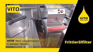 VITO® Frittierölfilter  Gewinn durch Qualität und Ölersparnis [upl. by Arutek]