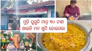 Mudi ghuguni  Only 30 rupees  Santragachi  Odia vloger subrat [upl. by Bywoods]