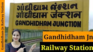 Gandhidham Junction railway station GIMB  Trains Timetable Station Code Facilities Parking [upl. by Maurili]