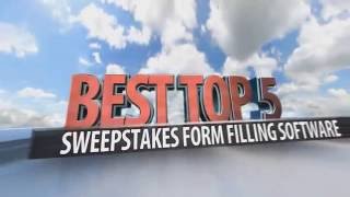 Best Top 5 Sweepstakes Form Filling Software Applications [upl. by Anemolif427]