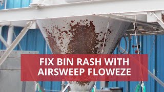 AirSweep Systems Comes With FLOWEZE  Material Activation System  Bin Sweeper [upl. by Enirbas78]