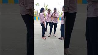 That rowdy girl snake prank classmates 🤣 College life students rowdybaby collegelife manasilaayo [upl. by Llertrac]