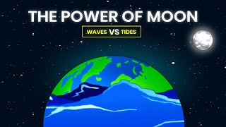 How Tides and Waves Occur  Full Moon Effects [upl. by Odnesor]