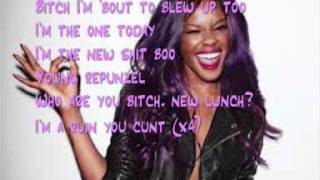 Azealia Banks 212 Lyrics [upl. by Marcos]