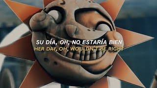 La rolita que dice quotla da deequot dedicada a Sundrop de FNaF  TikTok Gypsy Woman LyricsSub Español [upl. by Rurik]