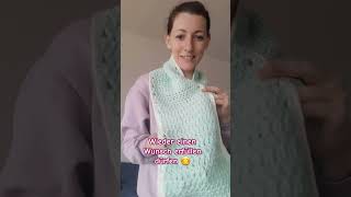 loop schal häkeln crochet handmade fy foryou fypシ゚viral [upl. by Onivla]