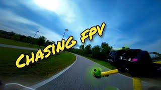 FPV CHASE🔥 FOR THE FIRST TIME [upl. by Amluz78]