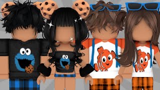 Matching MOVIES roblox outfits w CODES amp LINKS ♡ [upl. by Eciryt]