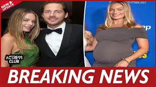 Margot Robbie Reportedly Gives Birth To Her First Baby With Husband Tom Ackerley [upl. by Georgeanna]