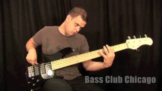 Bass Club Chicago Demos  Sadowsky Metro Modern M524 [upl. by Hazlett440]