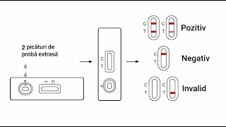 Instrucțiuni de utilizare teste Antigen Covid19 din salivă cu blister [upl. by Aetnuahs]