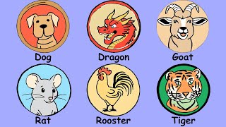 12 CHINESE ZODIAC SIGNS EXPLAINED [upl. by Braynard]