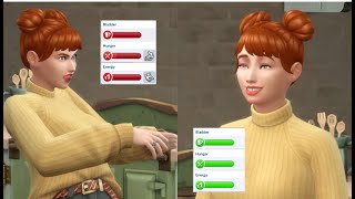 How to Fill Household Needs Make Sims Happy in The Sims 4 [upl. by Ahsas703]