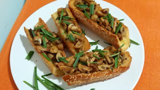 Simple Mushroom Recipe Vegetarian recipes healthy quick [upl. by Rialcnis245]