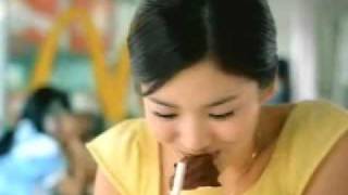 Song Hye Kyo in Korean McDonalds ad [upl. by Christine]