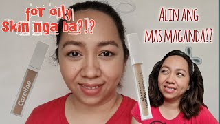 Battle of Products EB Advance Fearless Concealer VS Careline Acne Spot Concealer [upl. by Attenat]