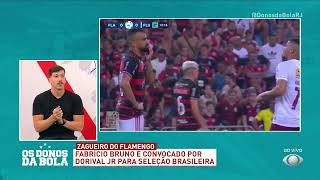 Fabrício Bruno é convocado para a Seleção de Dorival JR  Os Donos da Bola RJ [upl. by Chandless]