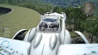 FINAL FANTASY XV My first fail attempt at landing the Regalia Type Fthat auto land [upl. by Aihsenot]