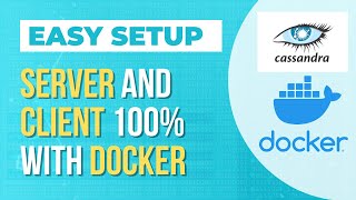 Setup Apache Cassandra on Windows using Docker Server  Client cassandra nosql bigdata [upl. by Myna]