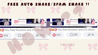 HOW TO AUTO SPAM SHARE USING KIWI BROWSER  sojii T U T  S [upl. by Ecahc]