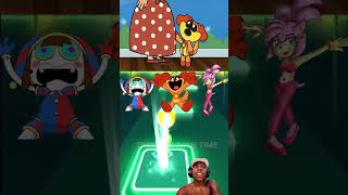 Pomni EXE vs DogDay x Miss Delight vs Hot Amy Rose x Coffin Dance Tiles Hop shorts [upl. by Clay]