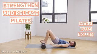 22 Minute Pilates to Strengthen and Release with a Foam Roller  Good Moves  WellGood [upl. by Ursel]