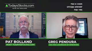 Mineworx CEO amp Chairman Greg Pendura Interview with TodaysStockscom Host Pat Bolland [upl. by Sedaiuqlem]