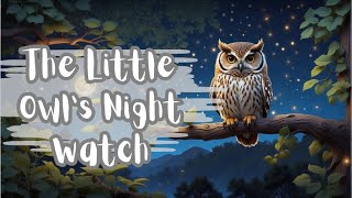 Bedtime Story for Kids amp Toddlers  quotThe Little Owls Night Watch A Serene Nighttime Talequot [upl. by Cecilio]