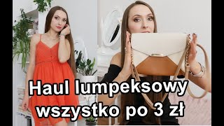 Mierzymy ciuchy z lumpeksu haul lumpeksowy prawie wszystko po 3 zł [upl. by Xylia578]