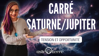 ⚡️CARRÉ SATURNEJUPITER⚡️Tension et opportunité [upl. by Findlay]