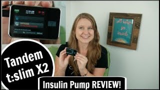 REVIEW Tandem tslim X2 Insulin Pump [upl. by Narret436]