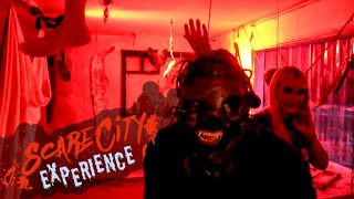 Scare City Experience 2023 FULL Walkthrough ABANDONED Camelot Theme Park  Vlog [upl. by Rinee586]