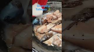 cooking Ginataang tulingan🥰🐊 [upl. by Nilya]