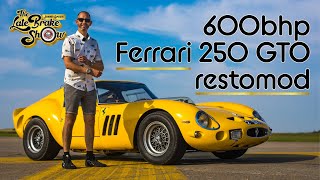 600bhp Ferrari 250 GTO resto mod thrashed  The Late Brake Show [upl. by Crellen]