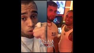 Bryant Myers Reacciona Tras “Fulete” de Anuel AA [upl. by Sitoel]