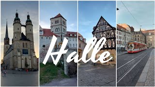 Halle Germany  Halle Saale  ein Rundgang durch Händelstadt September 2023 [upl. by Nylehtak]