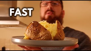 Air Fried Baked Potato Jacket Fast Edition [upl. by Ardnnek]