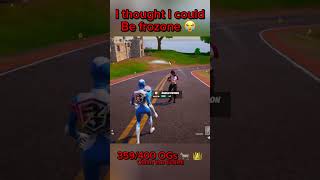 I thought I was frozone 😂 fortnite [upl. by Ellehsyt]