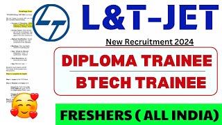 LampT New Hirings 2024  Engineers Jobs  Diploma Jobs  Freshers Jobs  New Jobs  2024 Passout Jobs [upl. by Addiego]