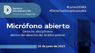 Derecho Disciplinario dentro del derecho del ámbito policial [upl. by Hallagan495]