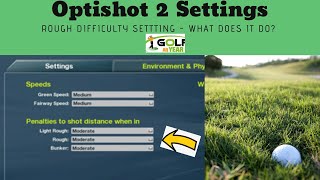 Optishot 2 Settings  Rough difficulty test for better accuracy [upl. by Gnos]