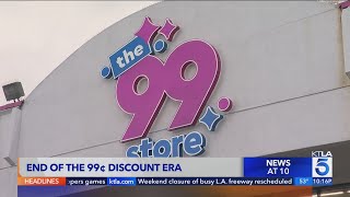 End of the 99 Cents Only store era [upl. by Juetta454]