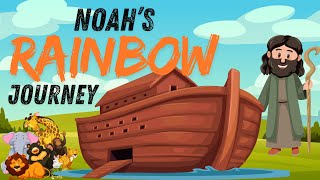 Noah and the Ark Song with lyrics Bible Songs for Kids  Christian video for babies [upl. by Harlamert680]