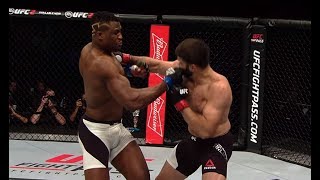 Francis Ngannou Top 5 Finishes [upl. by Sinegold]