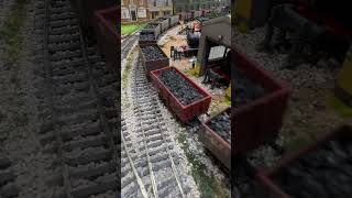 Robert F Fairlie class 37 pulls coal over a radius 2 curved point [upl. by Masson330]