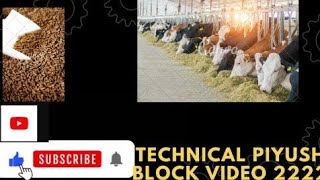 faibricesan Cattle feed plant pashu khadya technical Piyush block video 2222 [upl. by Sevy]