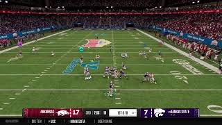 Alamo Bowl KState Arkansas [upl. by Suolevram273]