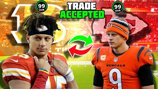 What happens if Patrick Mahomes and Joe Burrow trade Careers [upl. by Billen724]