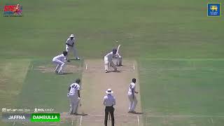 Century for Sonal Dinusha  Jaffna vs Colombo 3Day  NSL 2024 [upl. by Iramohs]