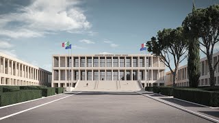 Archivio Centrale dello Stato Roma  CGI Video and 3D Animations by Albero Architetture [upl. by Akinet972]